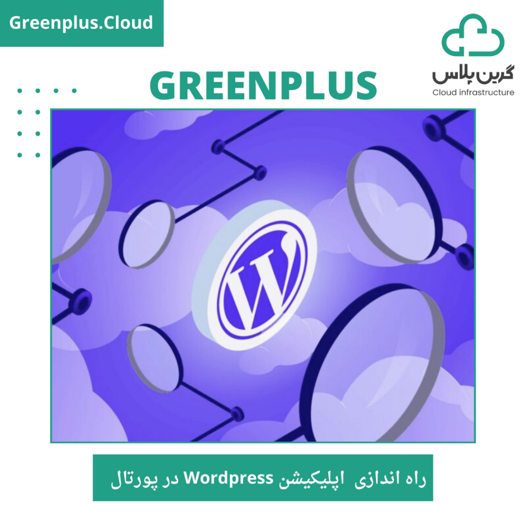 گرین پلاس_راه اندازی اپلیکیشن wordpress در پورتال